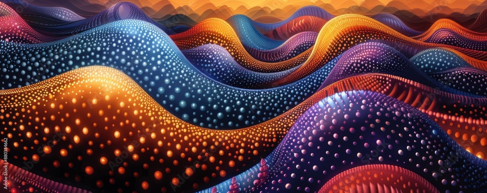 Aufkleber a pixel art depiction of a pixelated fractal pattern, showcasing the complexity and elegance of pixe