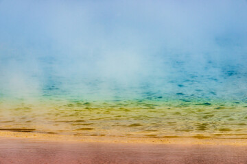 Grand Prismatic Spring in Yellowstone National Park, Wyoming, USA