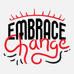 Vector typography of the words 