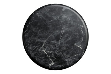 Hockey puck isolated on transparent background