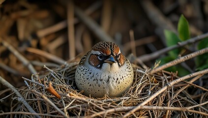 bird in nest