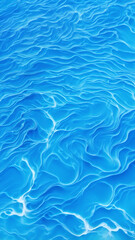 Wave pattern on the sea surface