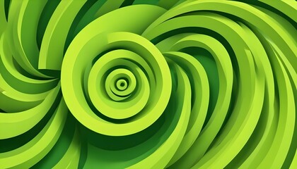 Obraz premium Clear Plain Shiny Warm Soft Vintage Bokeh Cloudy Wave Like Geometric Green Background or Texture