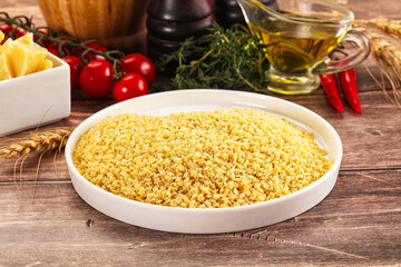 Italian cuisine - dry stelline pasta