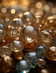 Shiny rhinestones background