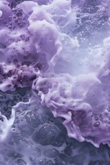 Purple sea foam background Generative Ai