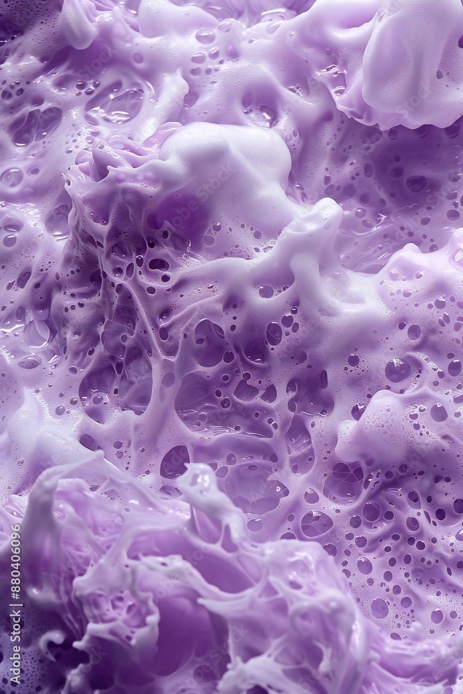 Canvas Prints purple sea foam background generative ai