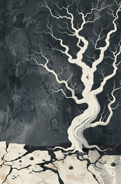 In the style of a Dixit card we envision a surreal