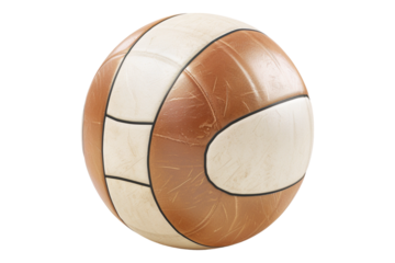 Volleyball isolated on transparent background