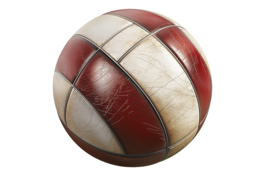 Volleyball isolated on transparent background