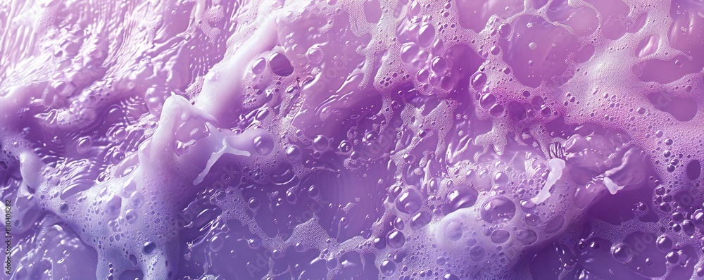 Canvas Prints purple sea foam background generative ai