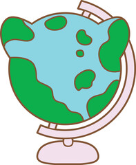 Set of cute cat stationary for back to school.
Aesthetic stickers of lovey baby cat stationary for study.