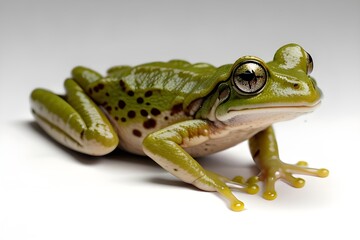 Fototapeta premium frog on a leaf