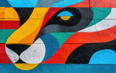 graffiti on the wall