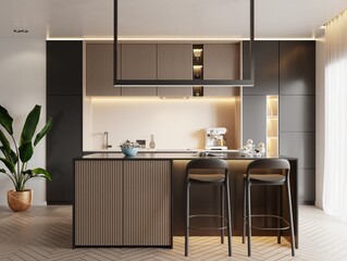 Modern Kitchen, Interior Design, Kitchen Design, Modern Design, Architectural Photography, 