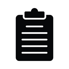 Well designed vector icon of document in modern and trendy style