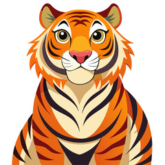 Tiger Colorful Vector