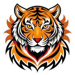 Tiger Colorful Vector