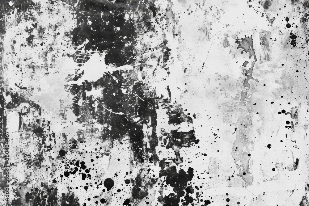 Poster on a white background, dust particle and grain texture overlay or screen effect can be used for grun