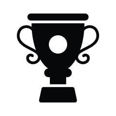 Creatively designed icon of trophy in editable style, achievement trophy vector design