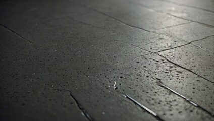 rain drops on the ground