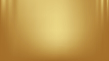 Gold abstract blurred gradient background. Vector illustration.