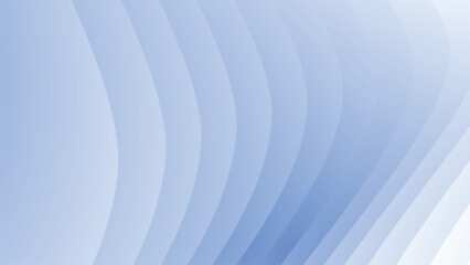 Blue and white gradient abstract background vector image for backdrop or presentation