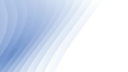 Blue and white gradient abstract background vector image for backdrop or presentation