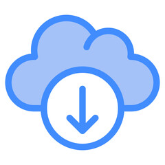 download, cloud, Cloud Service, networking, information technology Icon