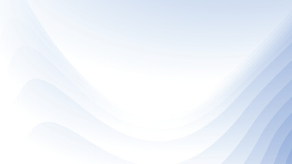 Blue and white gradient abstract background vector image for backdrop or presentation