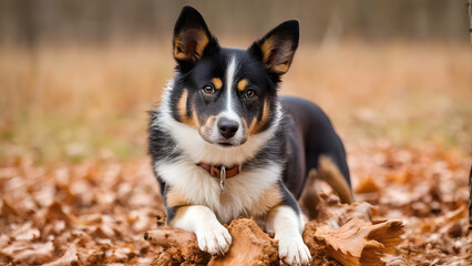 high breed dog in open ground beautiful animals pet wallpaper