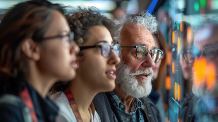 Obraz premium Team actively brainstorming and sharing creative ideas, representing innovation and collaboration. 