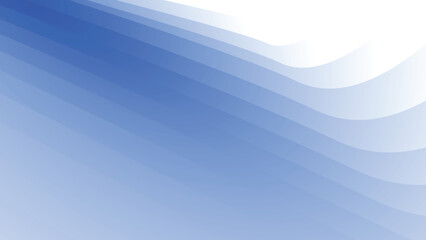 Blue and white gradient abstract background vector image for backdrop or presentation