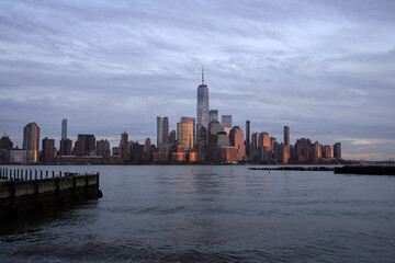 Fototapeta premium The skyline of New York City, United States