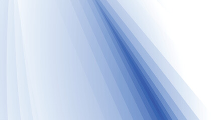 Blue and white gradient abstract background vector image for backdrop or presentation