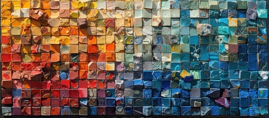 Abstract Color Mosaic