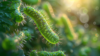 Fototapeta premium Probiotics bacteria a cornerstone of biology