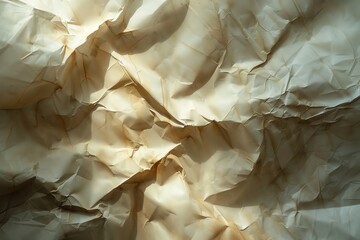 Light parchment texture illuminated from the side, highlighting natural creases and texture