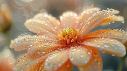 Dewy Flower Blossom