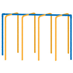 登り棒のイラスト