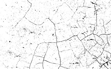 Grunge Black And White Urban Vector Texture background. Broken and cracked old cement wall texture background vector.