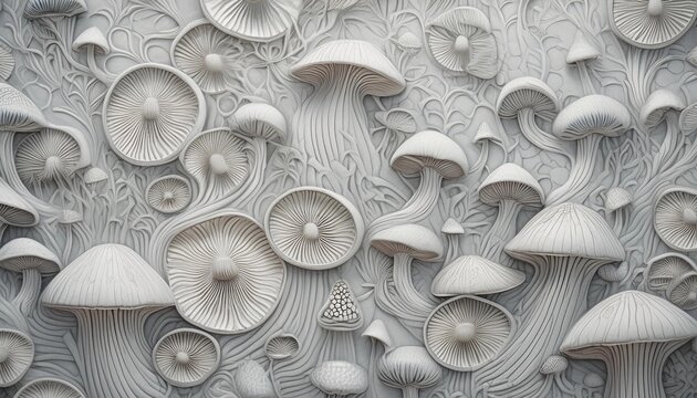 mushroom background