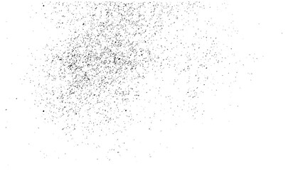 Distressed black texture. Dark grainy texture on white background. Dust overlay textured. Grain noise particles