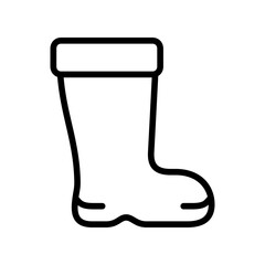 Boots icon line vector design