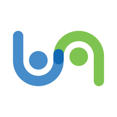 Partnership business logo. Teamwork logo design icon vector template