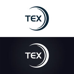 TEX logo. T E X design. White TEX letter. TEX, T E X letter logo design. T E X letter logo design in GOLD, GOLDEN LOGO, THREE, style. letter logo set in one artboard. T E X letter logo vector design.