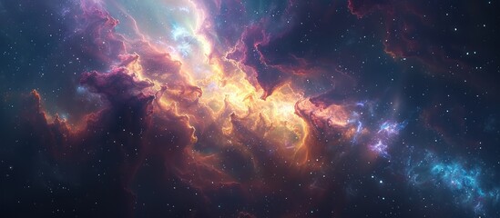 Cosmic Nebula: A celestial spectacle