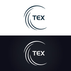 TEX logo. T E X design. White TEX letter. TEX, T E X letter logo design. T E X letter logo design in GOLD, GOLDEN LOGO, THREE, style. letter logo set in one artboard. T E X letter logo vector design.