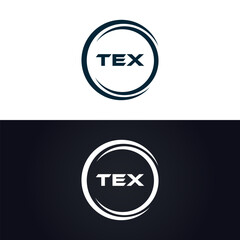 TEX logo. T E X design. White TEX letter. TEX, T E X letter logo design. T E X letter logo design in GOLD, GOLDEN LOGO, THREE, style. letter logo set in one artboard. T E X letter logo vector design.