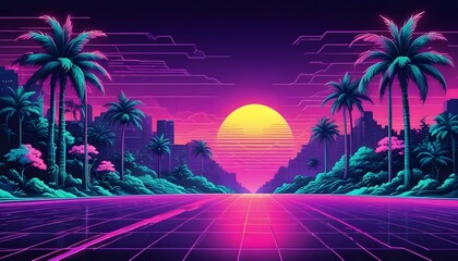 Naklejka premium Clear Plain Shiny Warm Soft Vintage Bokeh Cloudy Wave Like Geometric Green Background or Texture